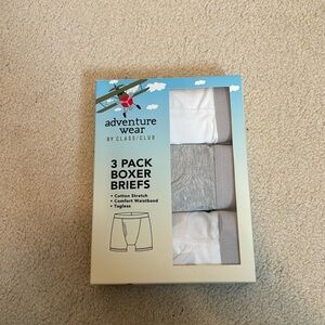 Adventure by class club, 3  pack, boxer briefs boy 2T/3T